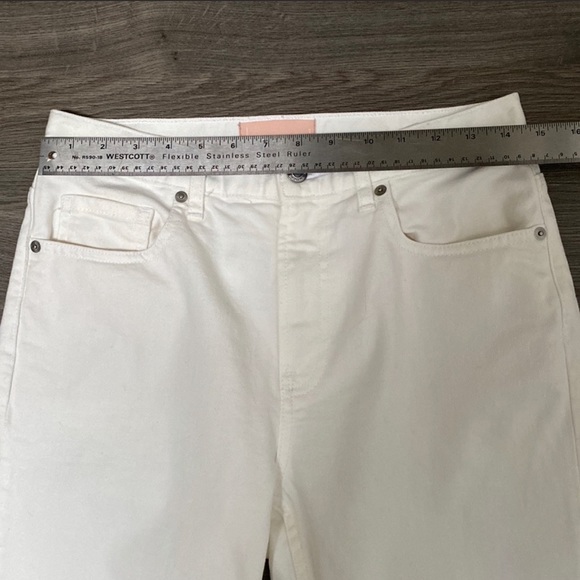 EVERLANE HR Skinny in Ivory size 28 - Picture 9 of 12